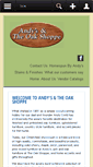 Mobile Screenshot of andysoak.com